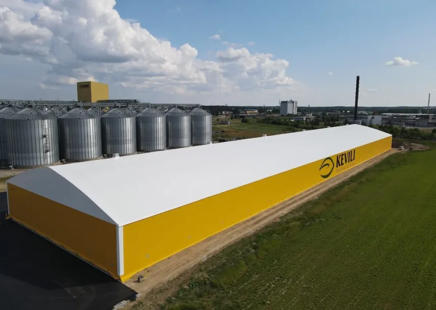 Kevili roodevälja pvc puistehall ehitas savekate